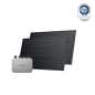 Preview: Kit de panneaux solaires EcoFlow 400W avec PowerHub et certification TÜV – alimentation autonome